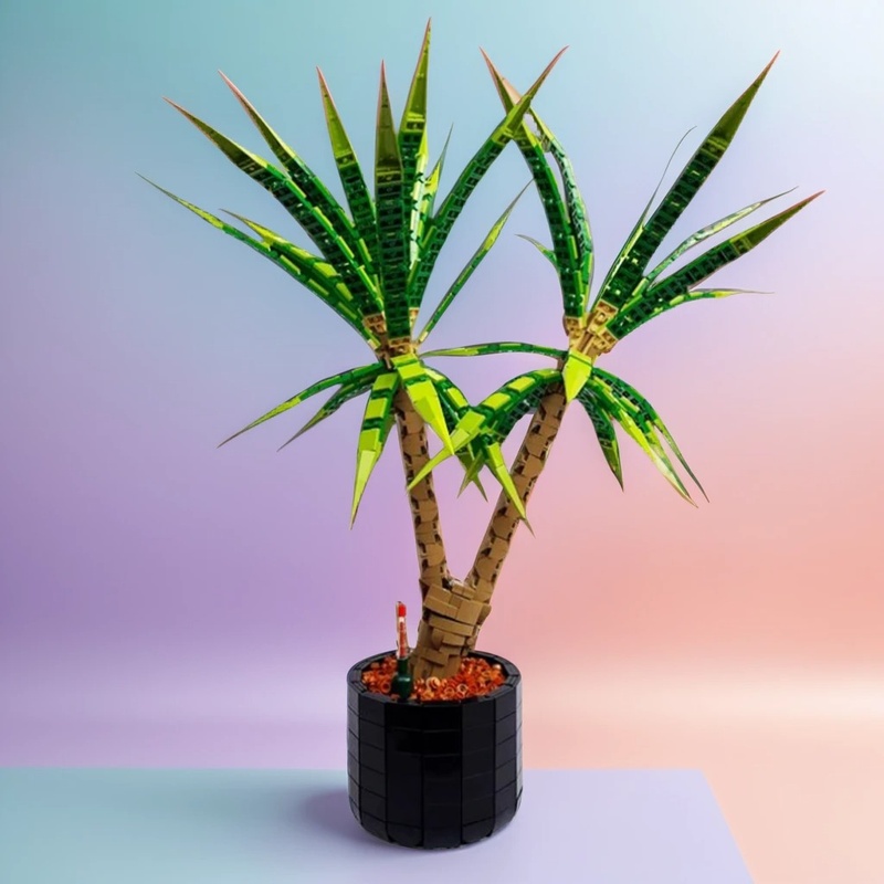 Dracaena Marginata - 1961PCS MOC Middeleeuws Kasteel Dracaena Marginata