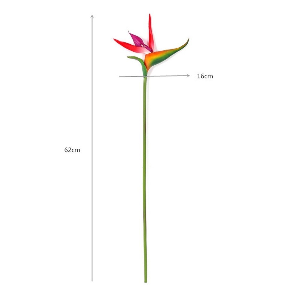 Bird Paradise Strelitzia - Nieuwe lange steel kunstmatige Paradijsvogel Authentieke