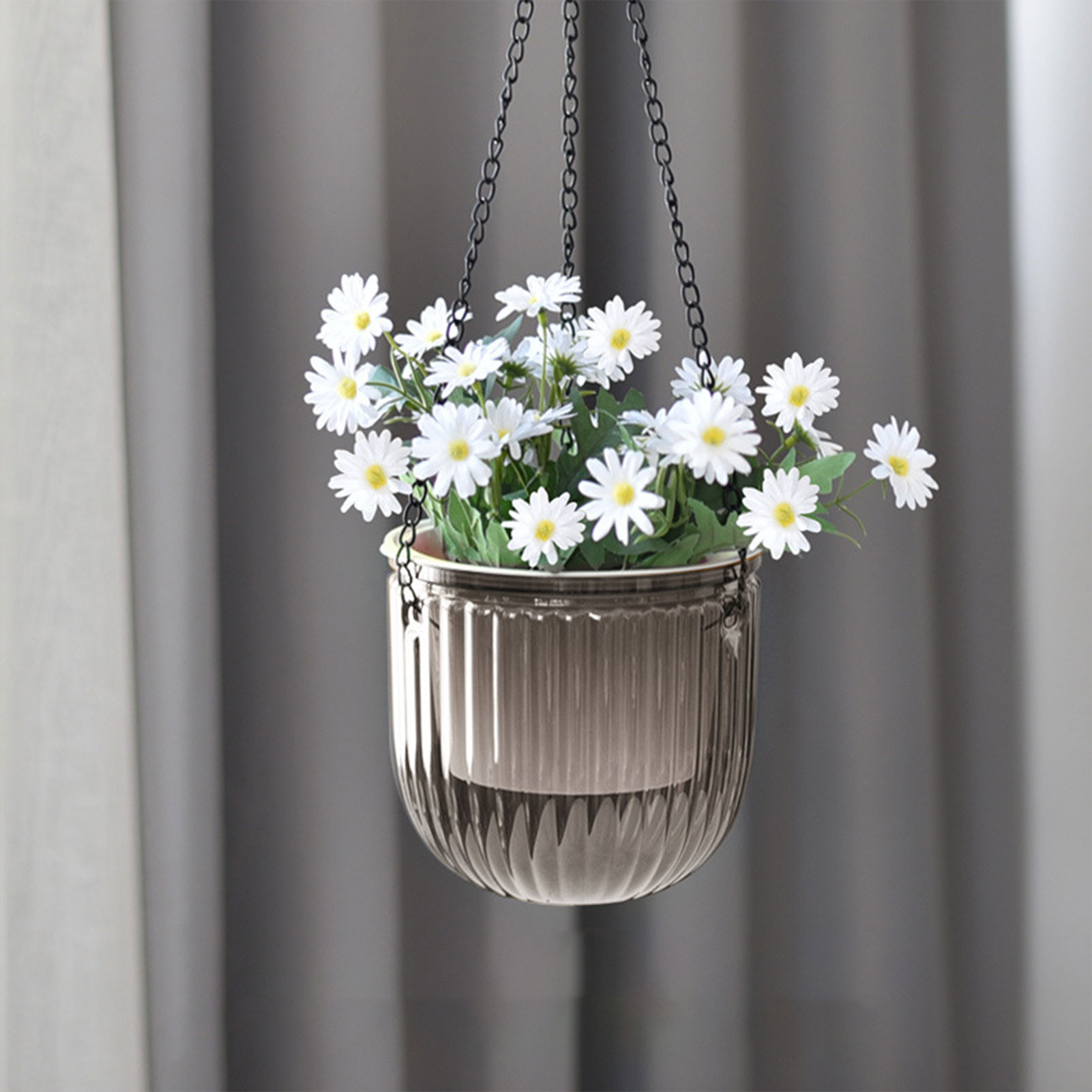 Spider Plant Hanging - Automatische zelfwatergevende plantenpotten Transparante hangende bloemenmand