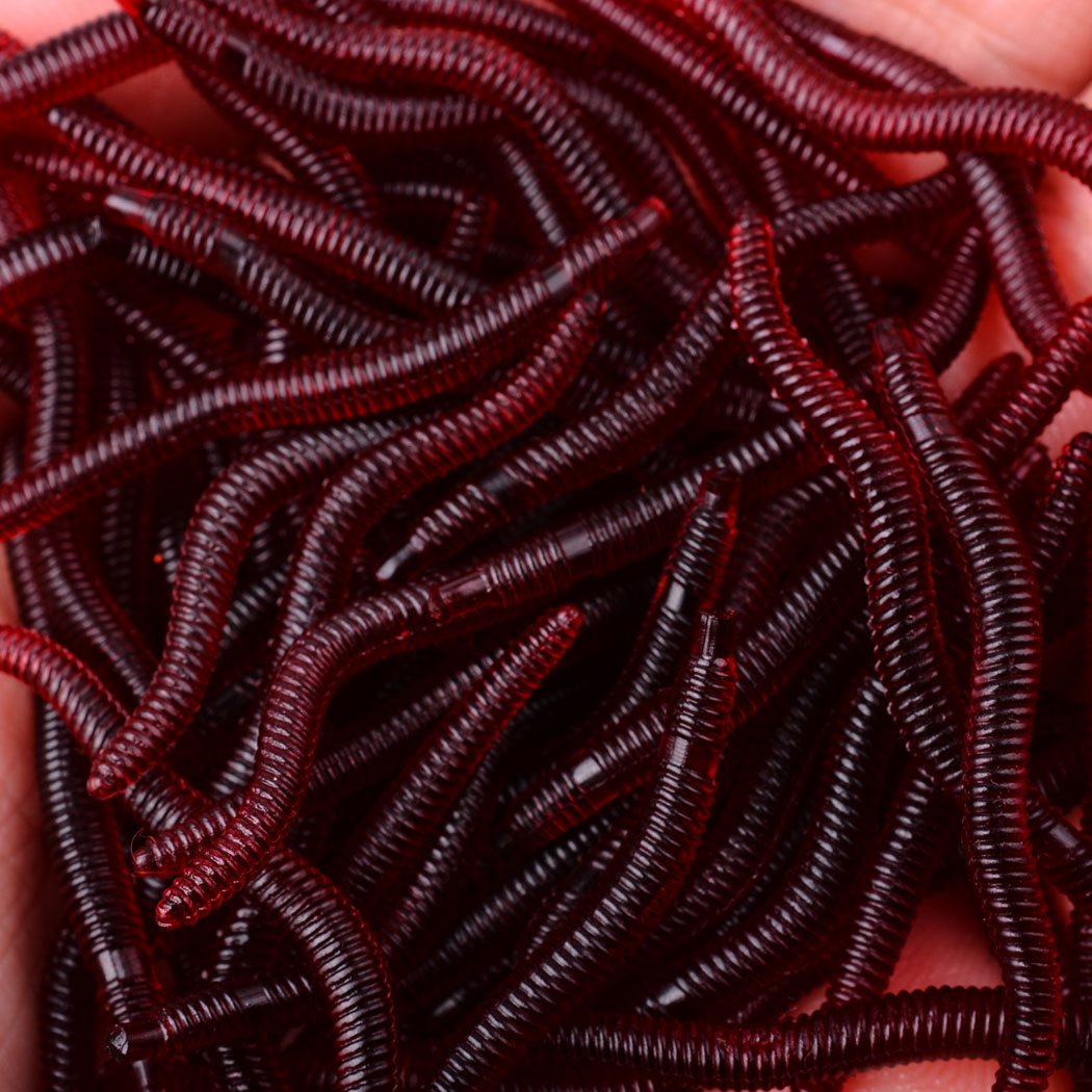 Aglaonema Red - 50Pcs Levensechte Rode Worm Zachte Lokken