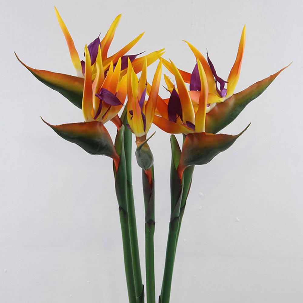Bird Paradise Strelitzia - 1Pc 80Cm Bloem Paradijsvogel Kunstbloem Nep