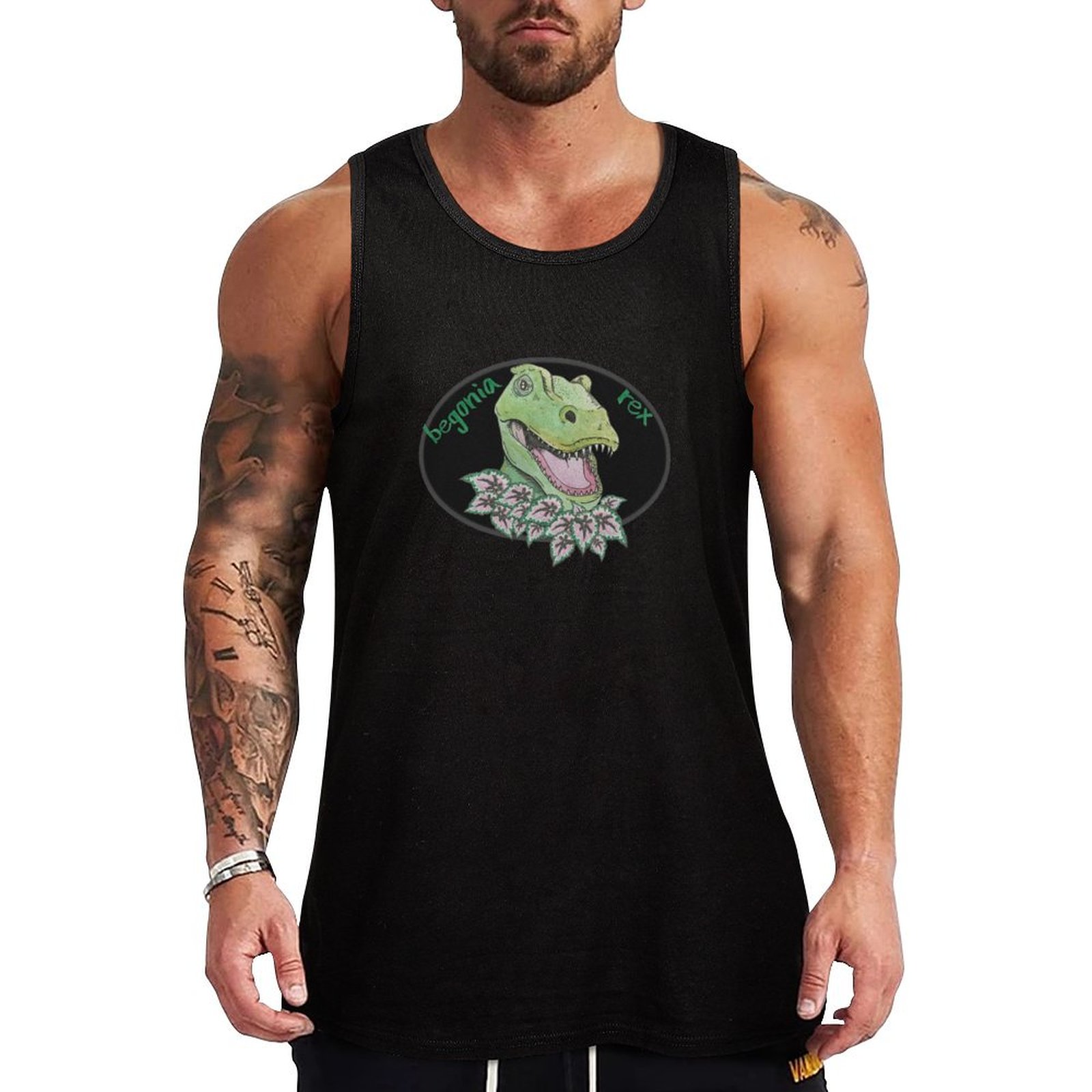 Begonia Rex - T rex begonia tanktop Street Hip