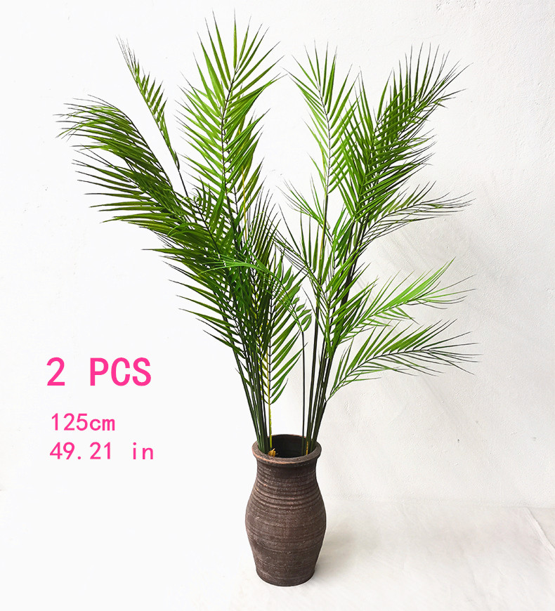 Ficus Lyrata Tree - Grote Kunstmatige Palmboom Groene Tropische Nep