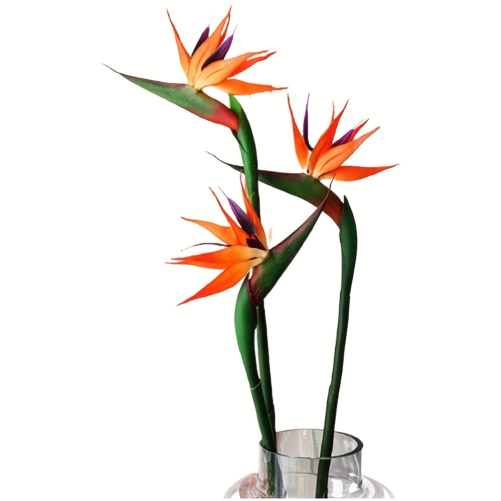 Bird Paradise Strelitzia - 3 Stuks Kunstmatige Vogel Van Het