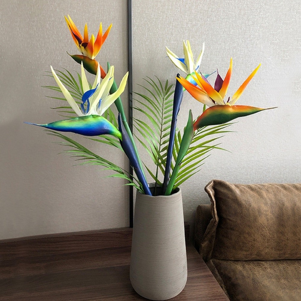 Nieuwe lange steel kunstmatige - Bird Paradise Strelitzia recensie en prijs