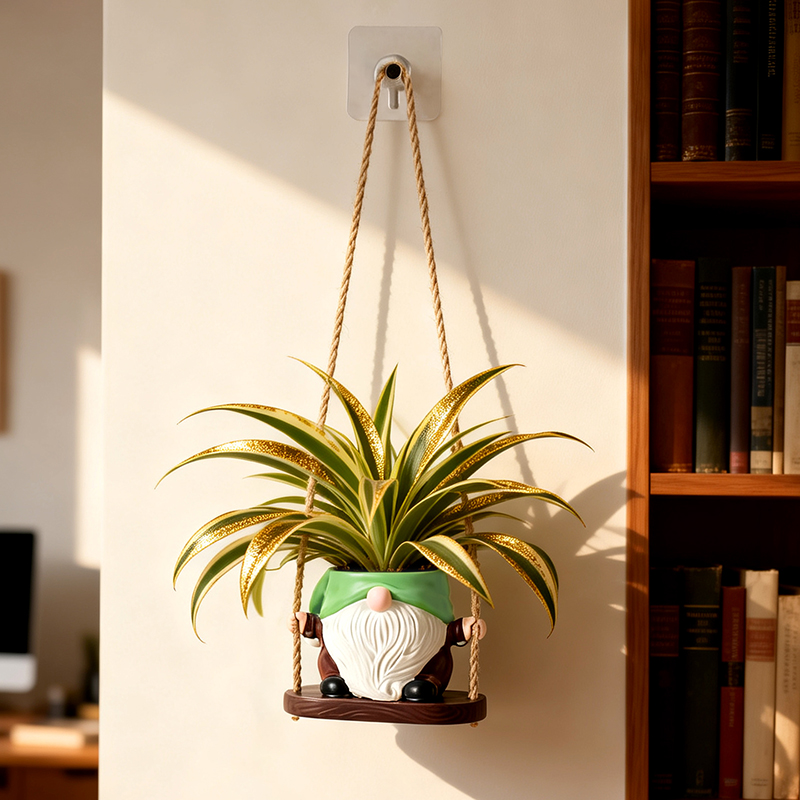 Boheemse Gnome Swing hangende  - Echeveria Succulent recensie en prijs