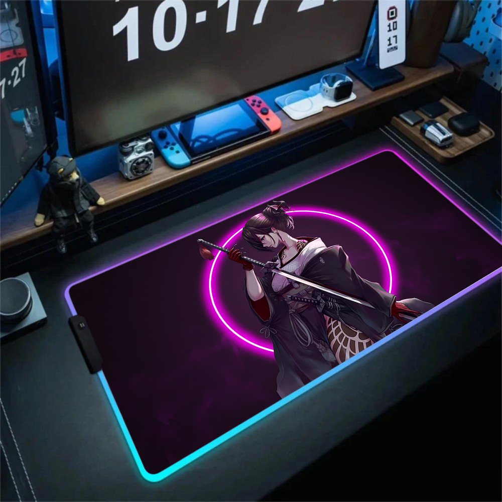 Anime Girl Muismat Gaming Muis - Tradescantia Purple recensie en prijs