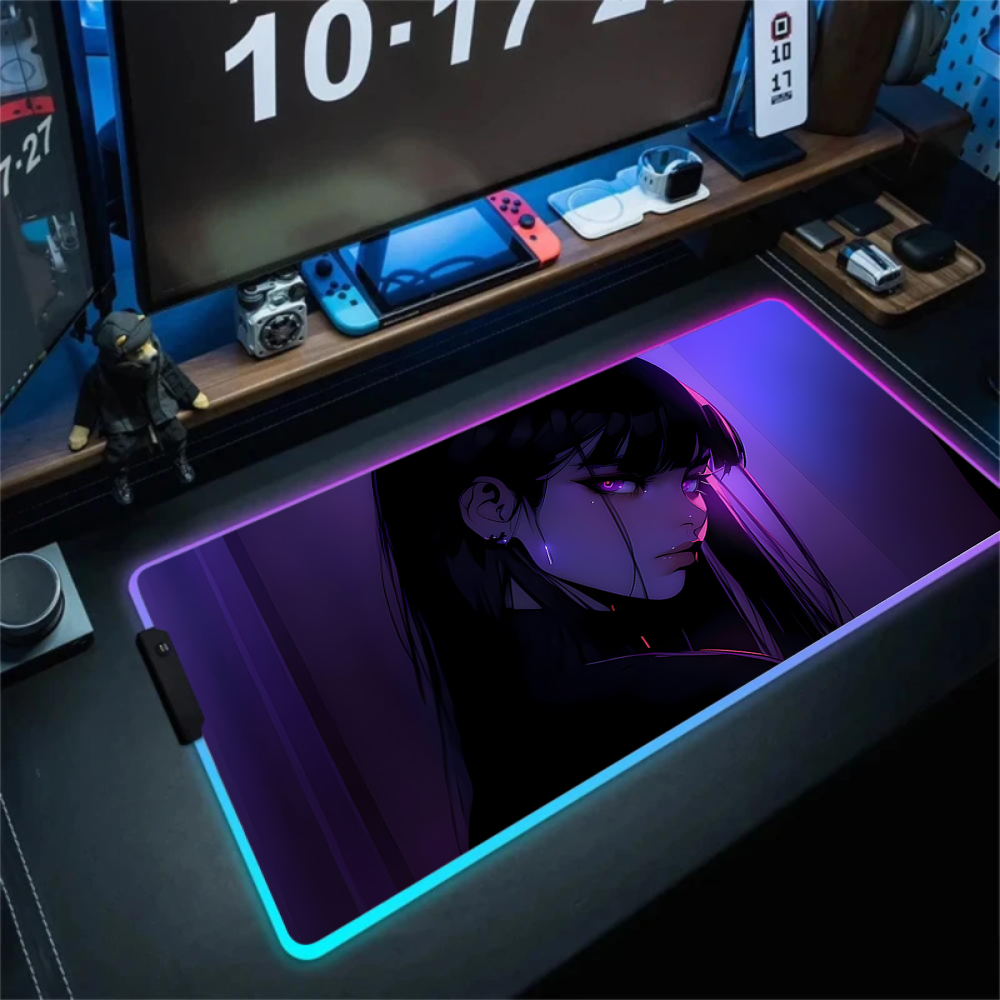 Anime Girl Muismat Gaming Muis - Tradescantia Purple recensie en prijs