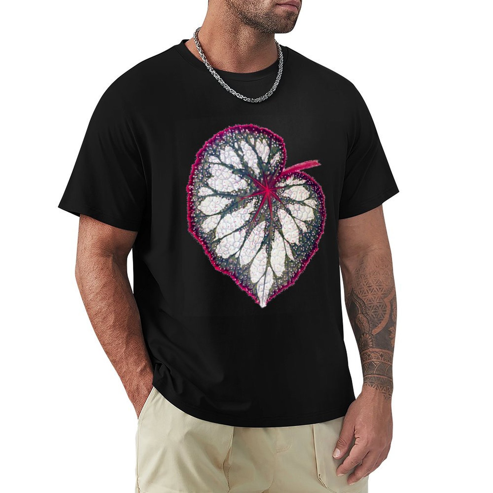 Begonia rex T-shirt zacht stre - Begonia Rex recensie en prijs