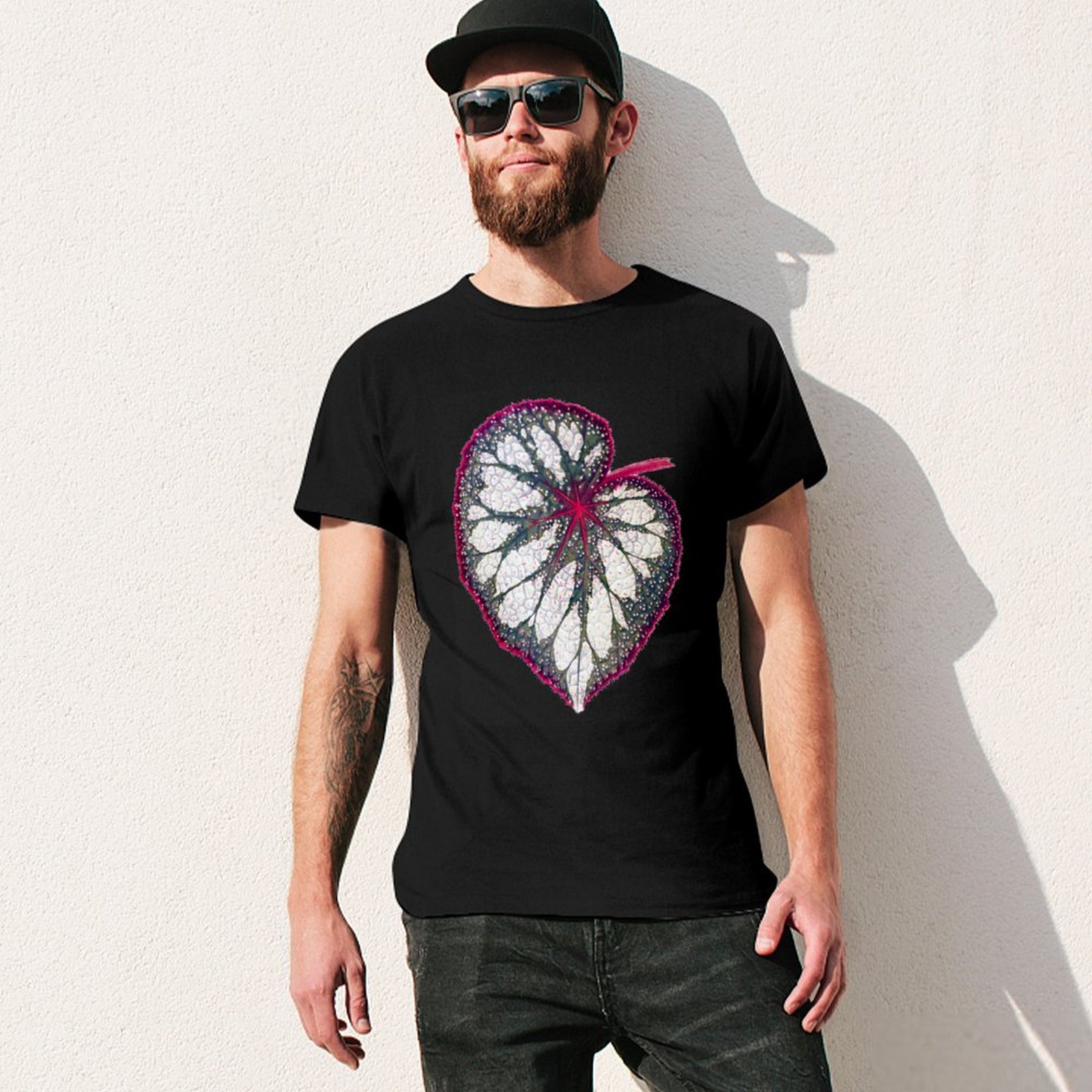 Begonia rex T-shirt zacht stre - Begonia Rex recensie en prijs