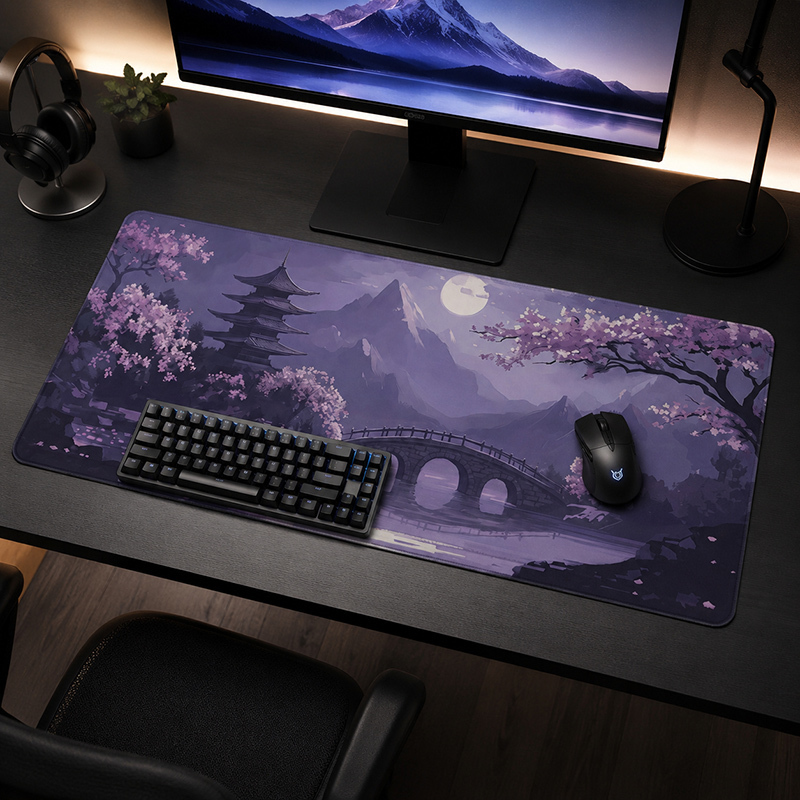 Muismat Gamer Paars Moonlit XL - Tradescantia Purple recensie en prijs