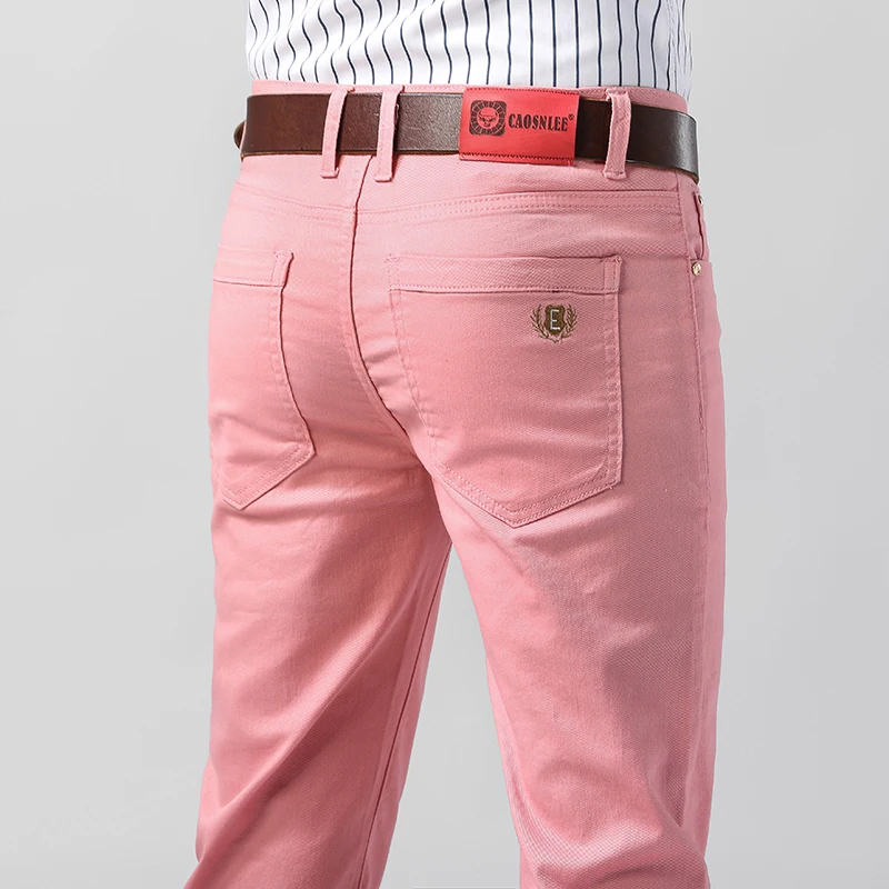 Kleurrijke denim stretch stret - Aglaonema Red recensie en prijs