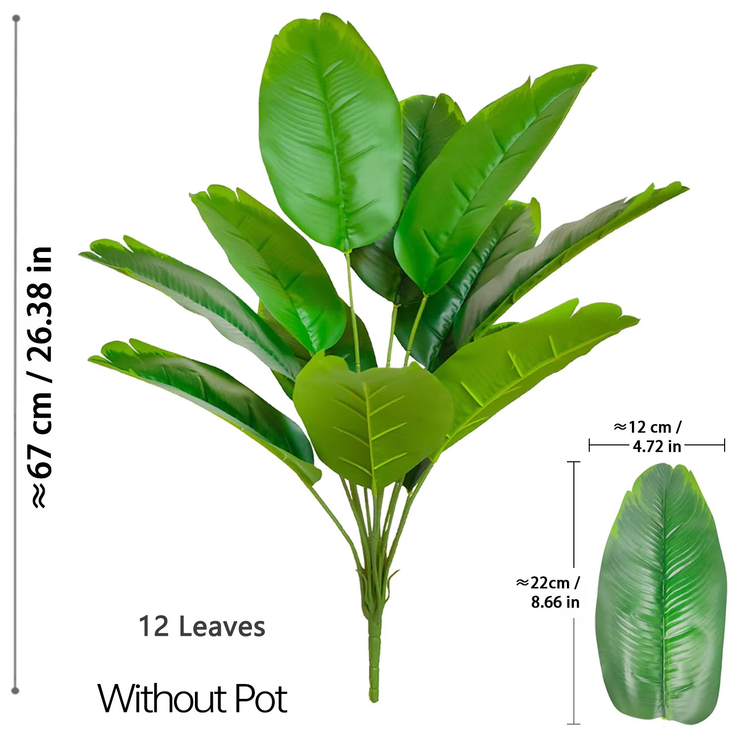 67-112cm Kunstplanten Grote Tr - Ficus Lyrata Tree recensie en prijs