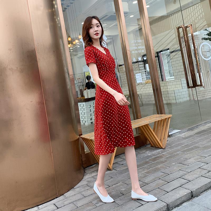 Chiffon Wrap Vrouwen Jurken Mi - Aglaonema Red recensie en prijs