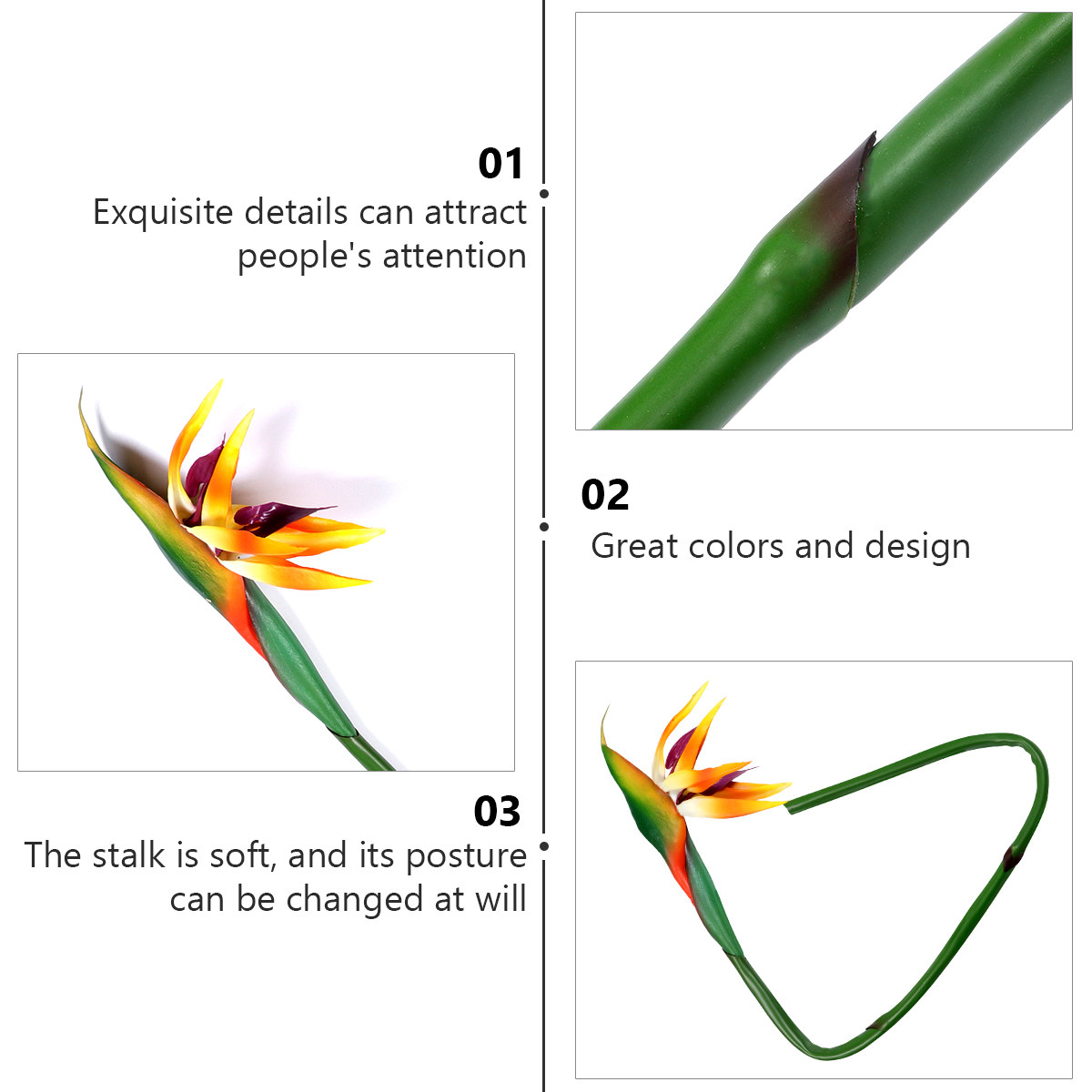 Kunstmatige Paradijsvogelplant - Bird Paradise Strelitzia recensie en prijs